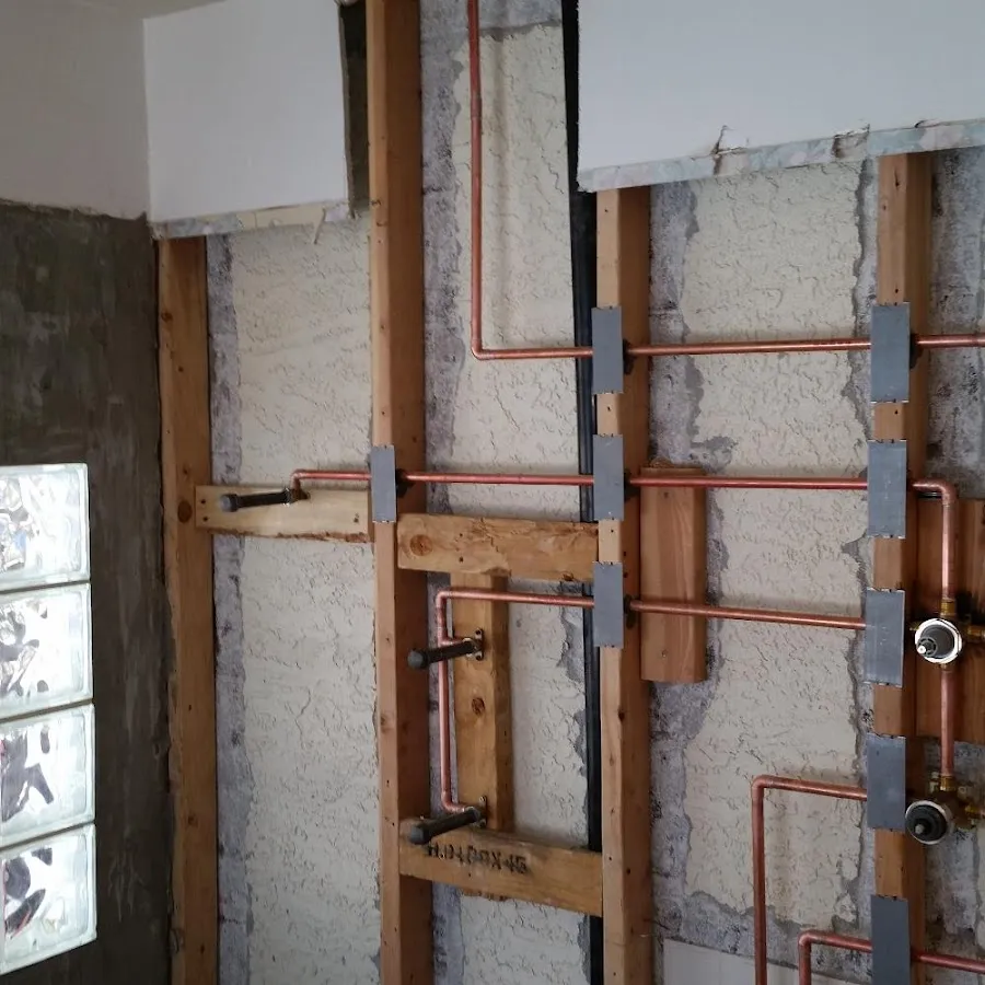 Copper pipe installation for Burst Pipe Repair in Granville